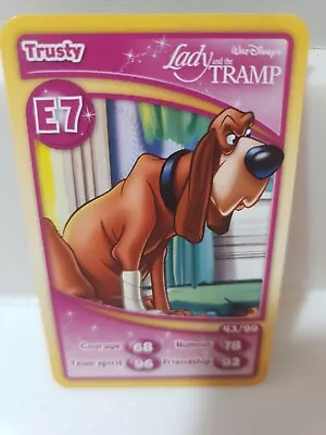 £1 • Buy Morrisons Disney Paris 20th Anniversary Trading Card E7 TRUSTY