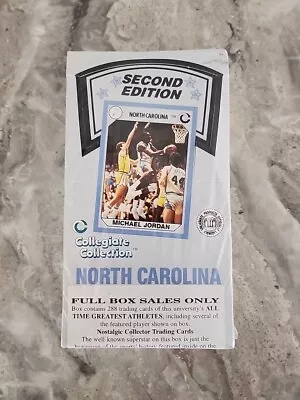 1990 North Carolina Michael Jordan College Rookie Factory Sealed Box 36 Packs  • $39.99