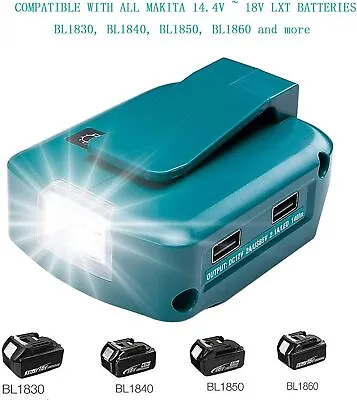 ADP05 Power Source For Makita 14-18V Lithium-Ion Battery YEX-BUR USB Charger • £11.78