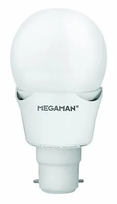 Megaman B22 7 Watt LED Opal Golf Ball Dimming 2800 K Light Bulb 7 W White ... • £9.71