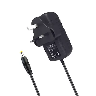 UK Mains 12V AC DC Adaptor Power Supply Lead For Humax HB-1100S Satellite Receiv • £8.58