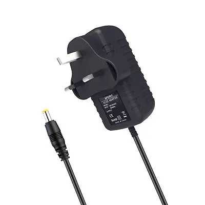 UK Plug 12V Mains AC Adaptor Power Supply For Makita DMR108 DAB Job Site Radio • £8.39