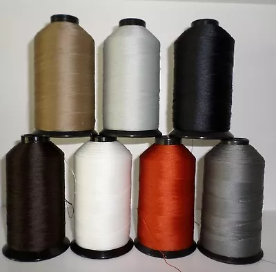 92 Tex 90 Bonded Nylon Upholstery Thread 8 Oz. Spools • $14.50