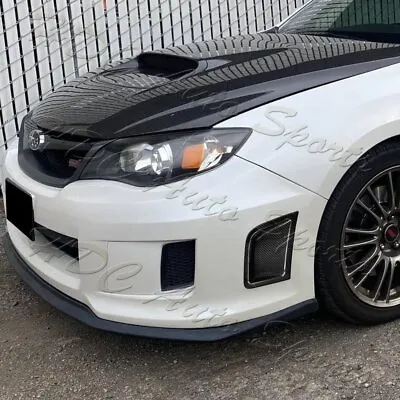 For 08-14 Subaru Impreza WRX STi Real Carbon Fiber Front Bumper Side Air Vents • $72.99