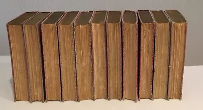 Mark Twain Book Set CLASSIC COLLECTION HARPERS LIBRARY EDITION 11 Hardbacks 1903 • $325