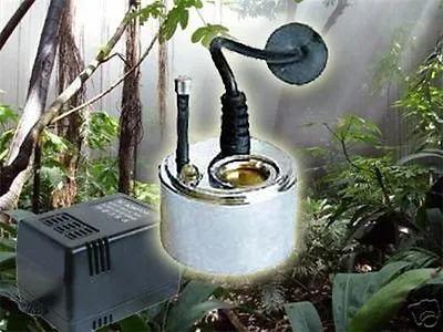 Terrarium Plus Ultrasonic Nebulizer Foggy Mini Fogger Hygro Humidity Mm1 • £19.86