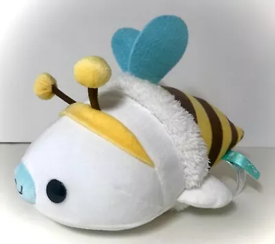 2018 San-X Mamegoma Seal Plush 9  Long Yellow Bumble Bee Costume • $9.99