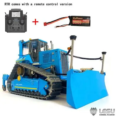 LESU 1/14 RC Hydraulic Bulldozer Crawler Dozer Aoue DT60 RTR Model Sound GPS • $7709.90