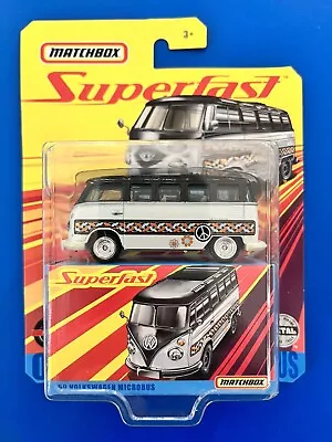 2020 Matchbox Superfast Moving Parts GREY 1959 VOLKSWAGEN 23 MICROBUS KOMBI New! • $39.95