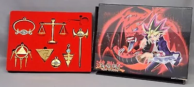 Yu-Gi-Oh! Gold Millennium Items Puzzle Pendant Necklace Keychain 7 Pcs/Set • $33
