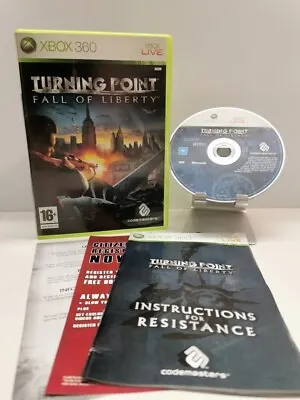 Turning Point Fall Of Liberty Xbox 360 Game Complete With Manual • £4.99