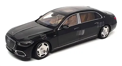 Almost Real 1/18 Scale 820115 - 2021 Mercedes Maybach S-Class - Obsidian Black • $309.41