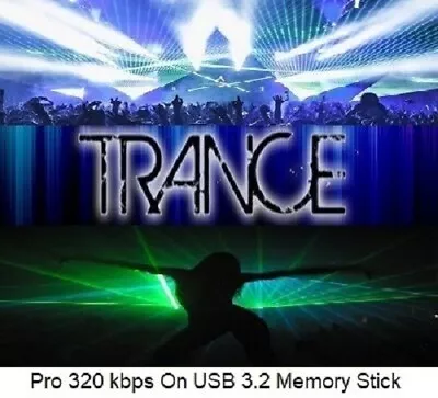 Trance Music Vol. 1 Back Catalogue 9000 High Quality DJ Friendly MP3’s (On USB) • £49.99