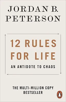 $16.95 • Buy 12 Rules For Life By Jordan B Peterson Bestseller (Paperback)