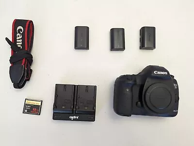 Canon 5D Mark III Digital SLR Camera +Jupio Dual Battery Charger • $700