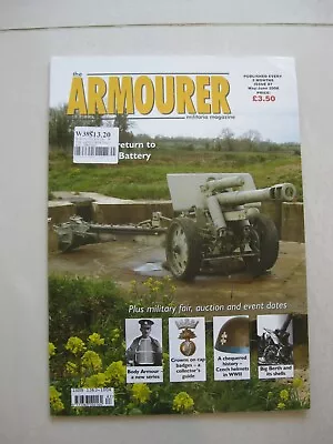 Ww1 Ww2 The Armourer Magazine Uk May 2008 Czech Helmet Medals Badges Sword Gun • $14.99