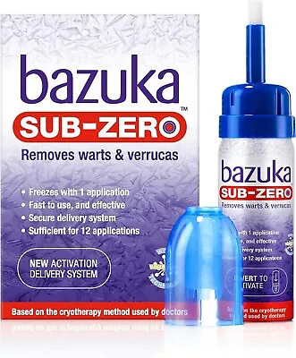 Bazuka Sub-Zero Warts & Verrucas Treatment 50ml • £13.99