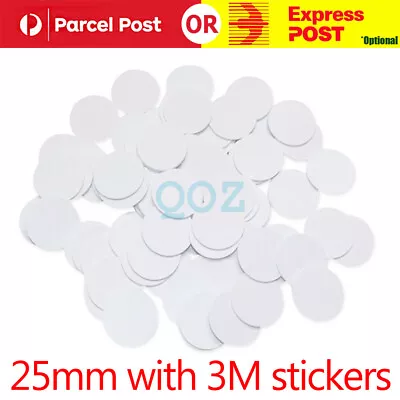 Up To 30x NTAG215 NFC White PVC Card Tag For TagMo Forum Switch Type 2 Tags Chip • $10.92