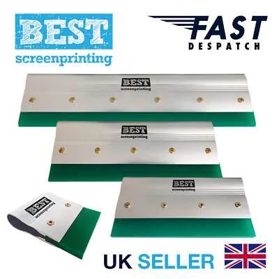 £20.99 • Buy BEST Screen Print Squeegees 75A Aluminium 10 / 24 / 33 / 50cm FAST DELIVERY