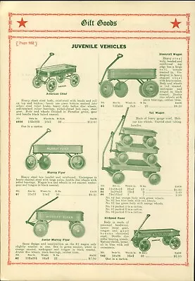 1929 PAPER AD Murray Flyer American Chief Hi Speed Racer Coaster Wagon  • $29.99