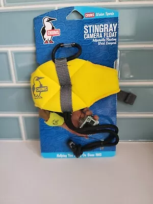 🔥Chums Stingray Camera Float Adjustable FLoating Wrist Lanyard-Yellow Free Ship • $7.99