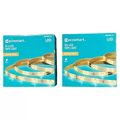 Ecosmart 16ft LED Tape Light NEW-Open-Box (2 Pack) • $28.94