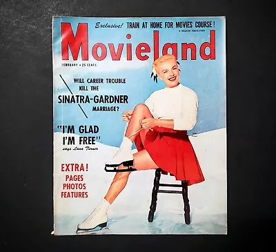 February 1952 Movieland Vintage Magazine - JUNE HAVER Cover • $6.99