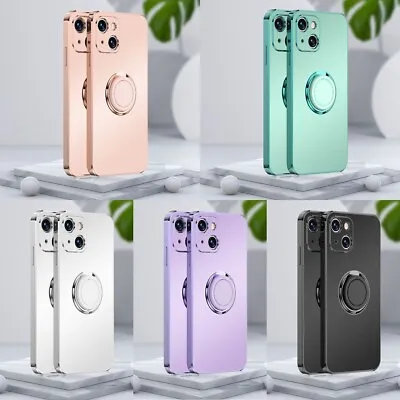 $11.99 • Buy Shockproof Case For IPhone 14 13 12 11 Pro Max XR 8 7 SE XS MAX Mini With Ring