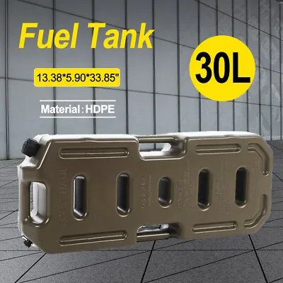 30L 8 Gallon Fuel Gas Oil Storage Tank Can Container Jeep UTV ATV Truck Car • $79.51