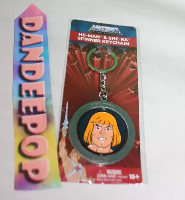 Lootcrate Masters Of The Universe He-Man She-Ra Spinning Keychain 2022 • $19.99