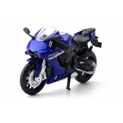 1/18 Scale Yamaha YZF-R1 Motorcycle Model Toy Bike Diecast Toys For Boys Blue • £16.02