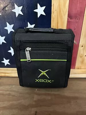 Official Microsoft Original XBOX 20 Disc Wallet Carrying Case Logo Storage Game • $14.99