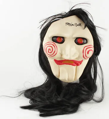 Tobin Bell  Jigsaw  Autographed Billy The Puppet Mask (saw) - Psa Dna! • $427.40