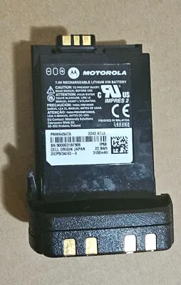 OEM Motorola PMNN4547A IMPRES 2 3100mAh Li-Ion Rugged 2 Way Radio Battery • $52.99