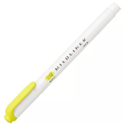 $2.95 • Buy Zebra Mildliner Marker Pen : Mild Lemon Yellow