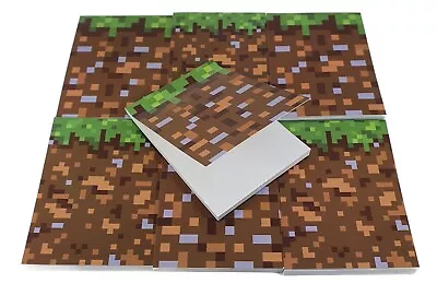 Pixel Block Camouflage Notepads X 12 Gamer Party Bag Filler Note Books • $7.41