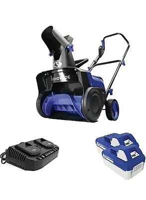 SNOW  JOE 24V-X2-SB15 48-Volt ION+ Cordless Snow Blower Kit | 15-Inch | • $152