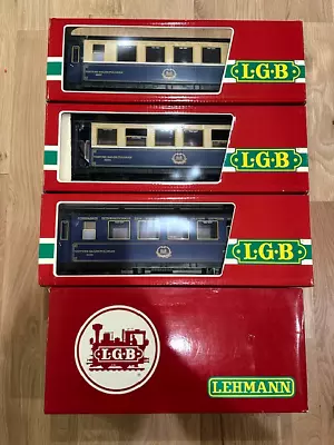 LGB 20277 REA G Gauge Orient Express Steam Passenger Set EX/Box With White Box  • $800