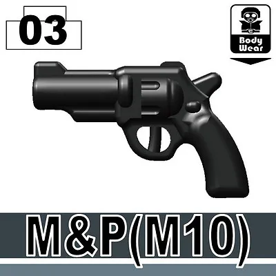  M&P 10 Pistol Toy Compatible With Toy Brick Minifigures Police Special • $0.99