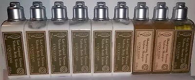 Lot Of 9 L'Occitane Verbena 6 Body Lotion / 2 Shampoo / 1 Gel Made In FRANCE  • $49.99