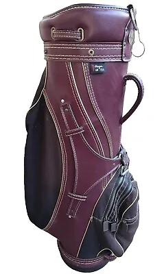 Vintage Ben Hogan Golf Carry Bag Maroon Excellent Condition 6 Way Divider. 35  • $71.99