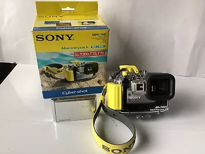 Sony 40 M MPK-THE Underwater Housing+ Cyber Shot DSC-T70 Camera. • £69.99