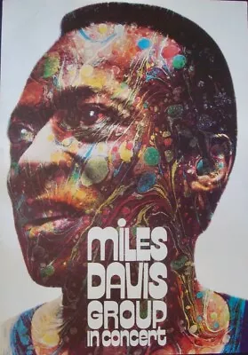 MILES DAVIS 1971 German A1 Concert Poster GUNTHER KIESER VERY RARE • $3500