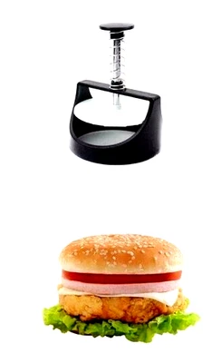 £5.95 • Buy Non Stick Patty Machine Beef Burger Quarter Pounder Press Maker Mould Meat Grill