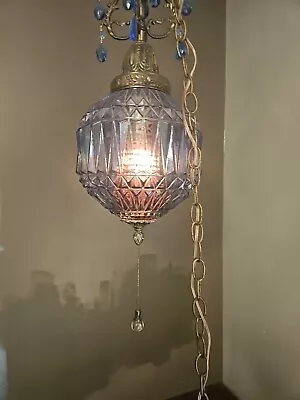 Vintage Swag Hanging Lamp • $41