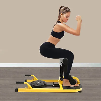 Multi-Function Deep Squat Bench Home Gym Workout Station Leg Workout Equipment • $90.26
