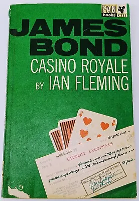 £10.99 • Buy James Bond Casino Royale By Ian Fleming | Pan Books 1965 | Vintage