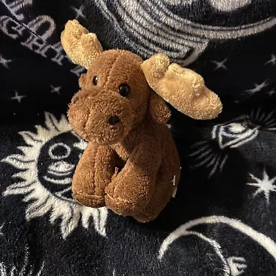 Wishpets 4” Mini Stuffed Animal Plush Moose Moreley Toy • $4.50