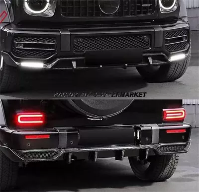Front Lip Rear Diffuser Body Kit For For Mercedes G Class W464 PP Unpainted • $1100