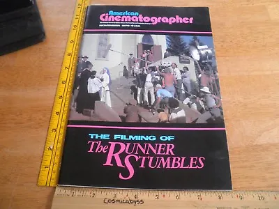 The Runner Stumbles 1979 American Cinematographer Filming Magazine Vincent Price • $18